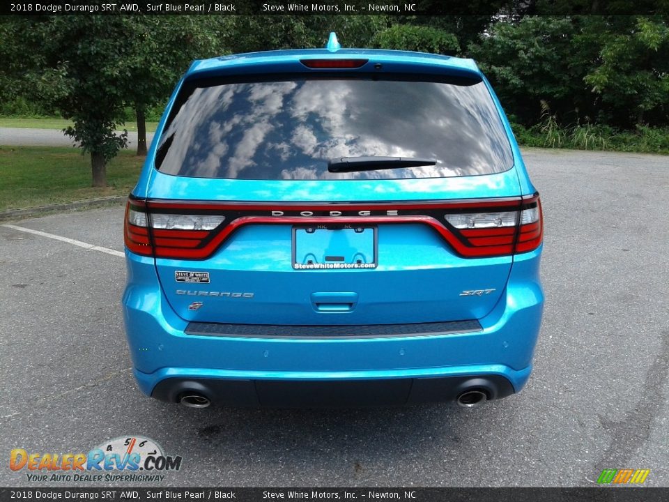 2018 Dodge Durango SRT AWD Surf Blue Pearl / Black Photo #7