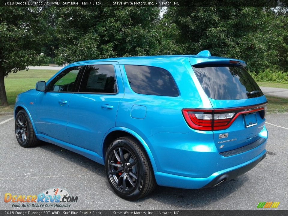 2018 Dodge Durango SRT AWD Surf Blue Pearl / Black Photo #8