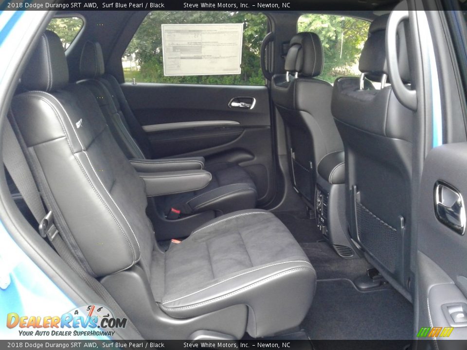 Rear Seat of 2018 Dodge Durango SRT AWD Photo #18