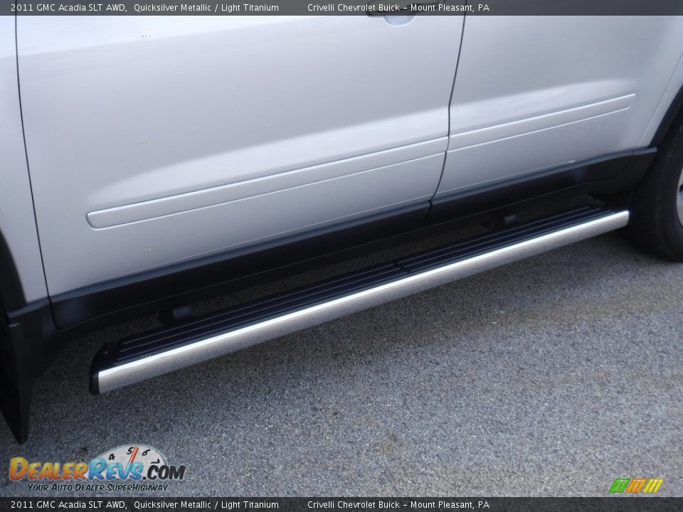 2011 GMC Acadia SLT AWD Quicksilver Metallic / Light Titanium Photo #4