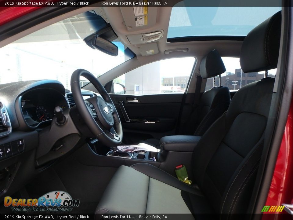 2019 Kia Sportage EX AWD Hyper Red / Black Photo #10