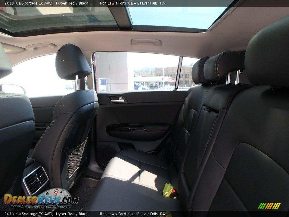 2019 Kia Sportage EX AWD Hyper Red / Black Photo #11