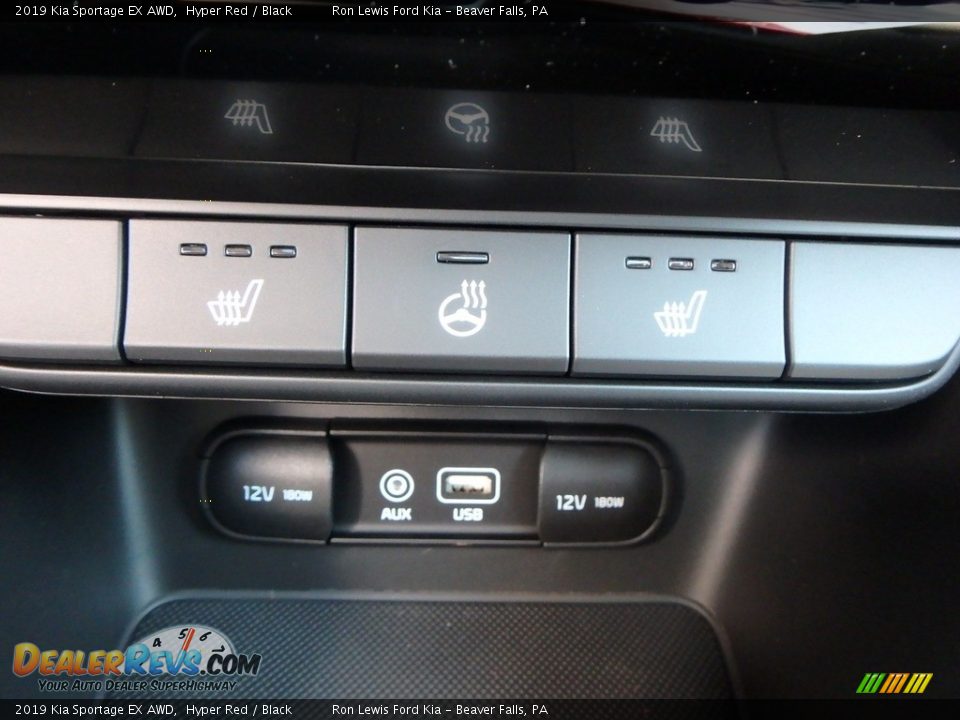 2019 Kia Sportage EX AWD Hyper Red / Black Photo #19