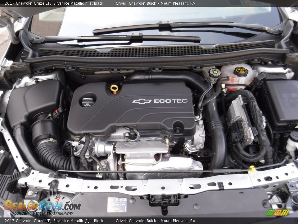 2017 Chevrolet Cruze LT Silver Ice Metallic / Jet Black Photo #11