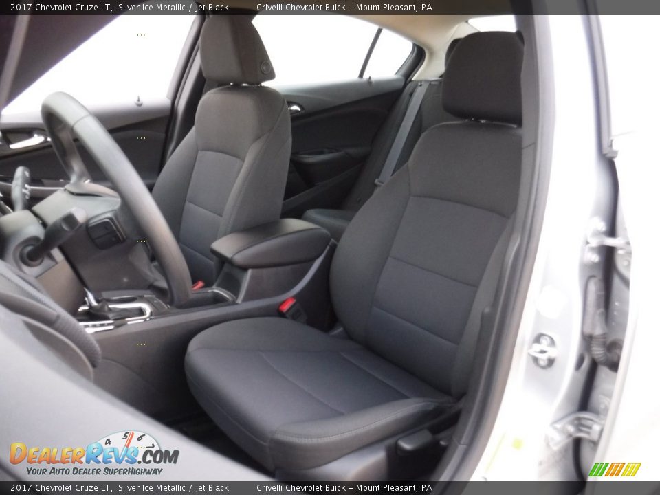 2017 Chevrolet Cruze LT Silver Ice Metallic / Jet Black Photo #14