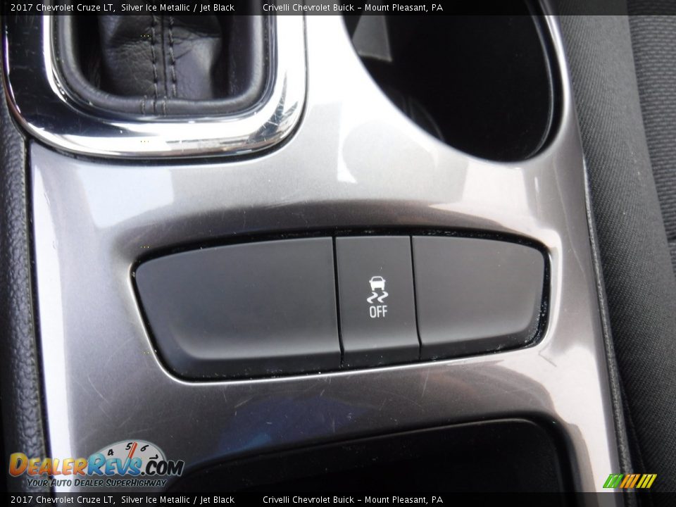 2017 Chevrolet Cruze LT Silver Ice Metallic / Jet Black Photo #21