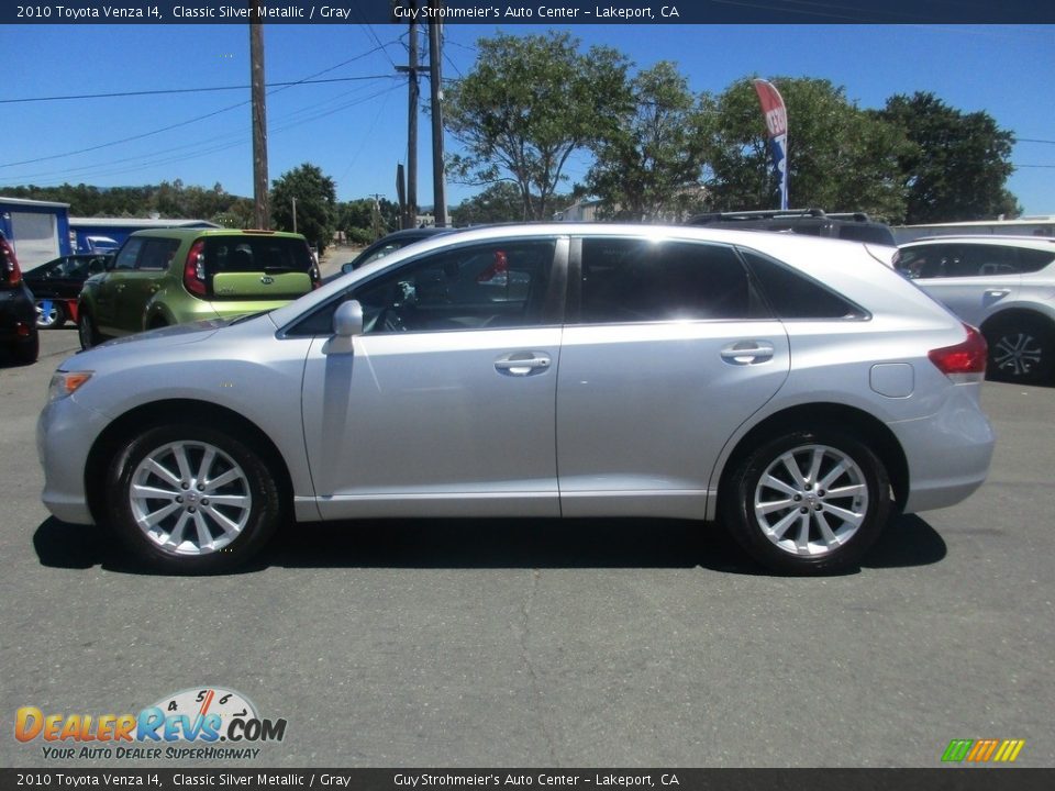 2010 Toyota Venza I4 Classic Silver Metallic / Gray Photo #4