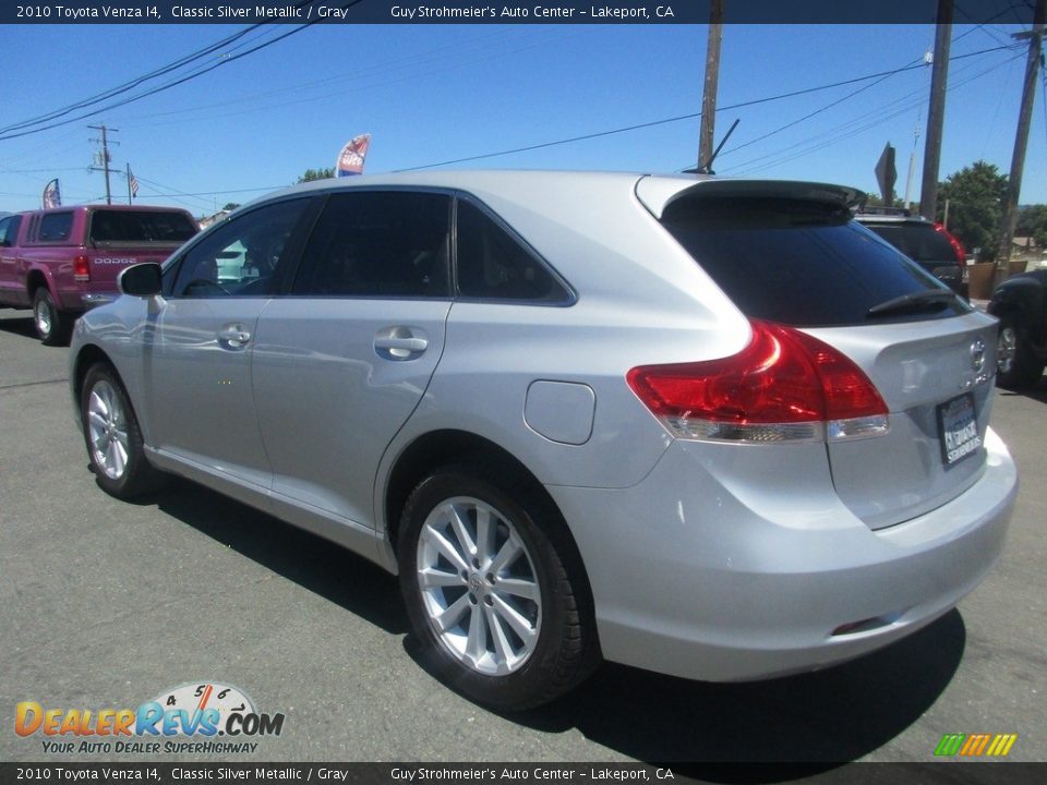2010 Toyota Venza I4 Classic Silver Metallic / Gray Photo #5