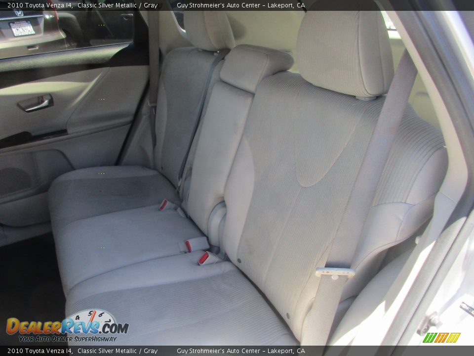 2010 Toyota Venza I4 Classic Silver Metallic / Gray Photo #9