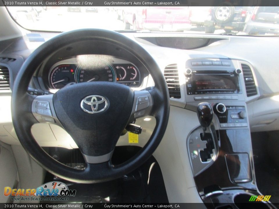 2010 Toyota Venza I4 Classic Silver Metallic / Gray Photo #10