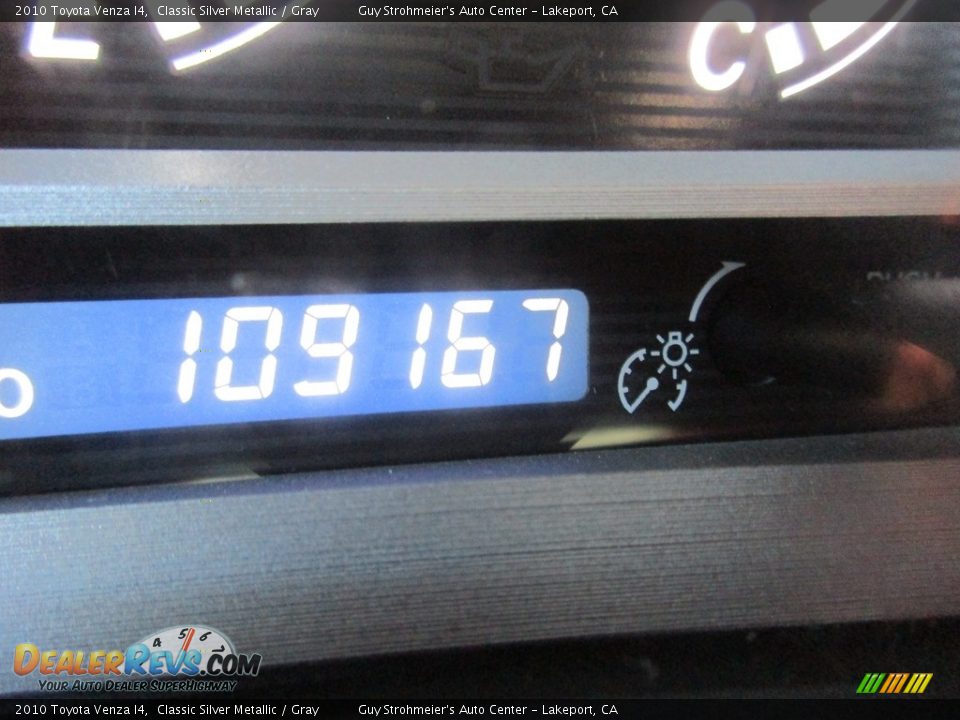 2010 Toyota Venza I4 Classic Silver Metallic / Gray Photo #11