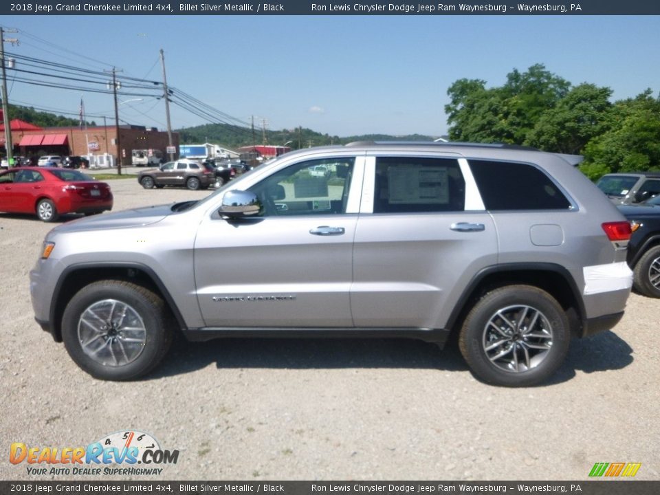 2018 Jeep Grand Cherokee Limited 4x4 Billet Silver Metallic / Black Photo #2