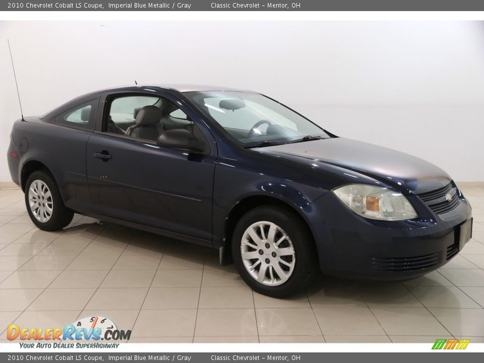 2010 Chevrolet Cobalt LS Coupe Imperial Blue Metallic / Gray Photo #1