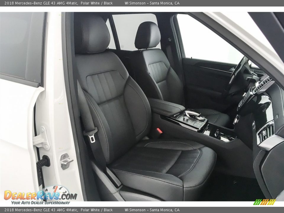 2018 Mercedes-Benz GLE 43 AMG 4Matic Polar White / Black Photo #2