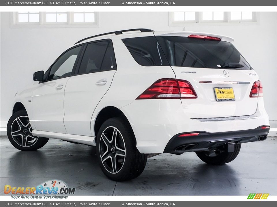 2018 Mercedes-Benz GLE 43 AMG 4Matic Polar White / Black Photo #3