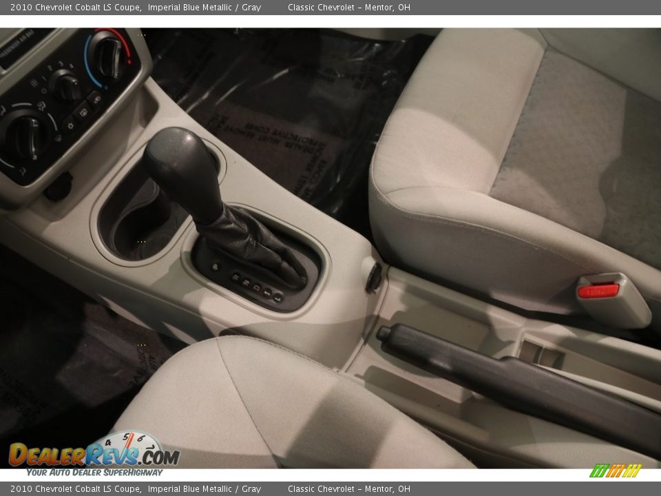 2010 Chevrolet Cobalt LS Coupe Imperial Blue Metallic / Gray Photo #10