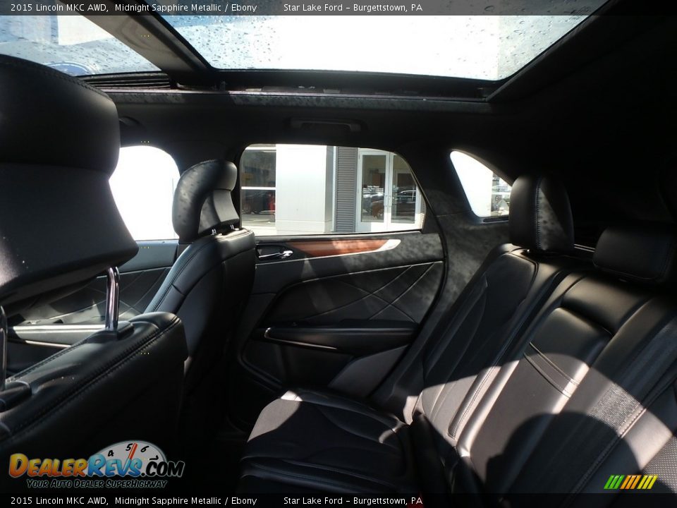 2015 Lincoln MKC AWD Midnight Sapphire Metallic / Ebony Photo #11