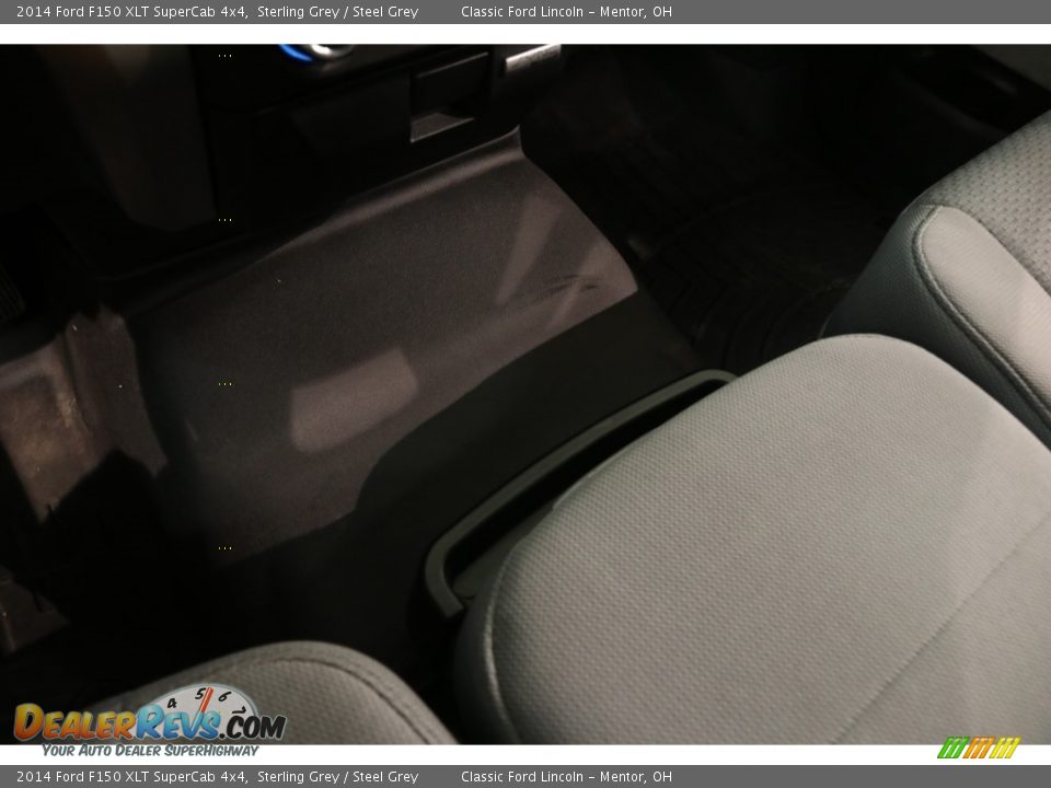 2014 Ford F150 XLT SuperCab 4x4 Sterling Grey / Steel Grey Photo #12