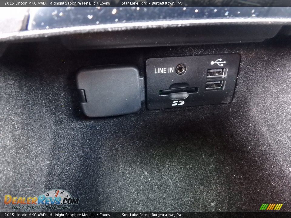 2015 Lincoln MKC AWD Midnight Sapphire Metallic / Ebony Photo #20