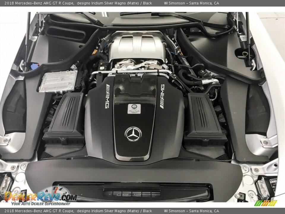 2018 Mercedes-Benz AMG GT R Coupe 4.0 Liter AMG Twin-Turbocharged DOHC 32-Valve VVT V8 Engine Photo #9