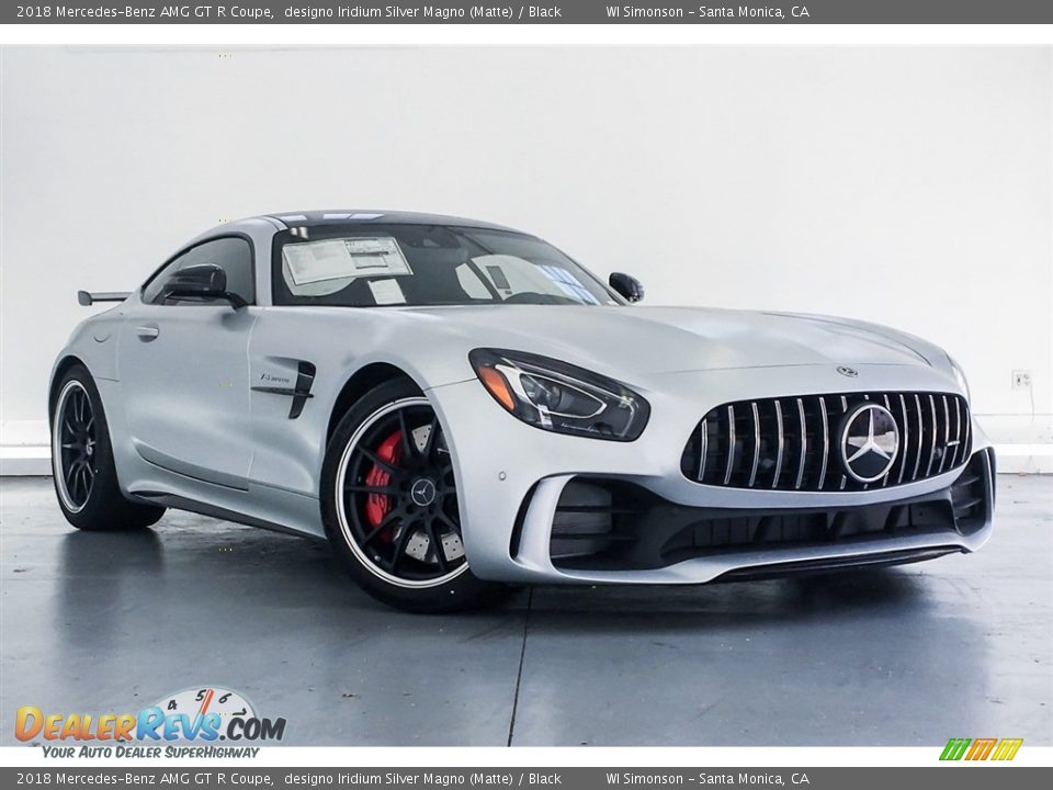 designo Iridium Silver Magno (Matte) 2018 Mercedes-Benz AMG GT R Coupe Photo #12