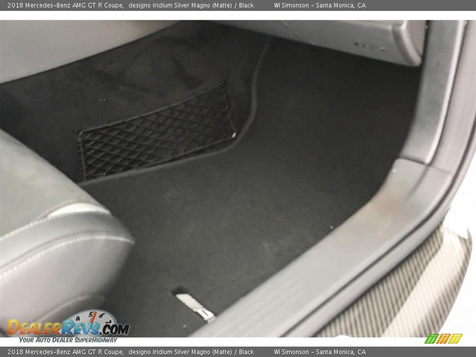 2018 Mercedes-Benz AMG GT R Coupe designo Iridium Silver Magno (Matte) / Black Photo #25