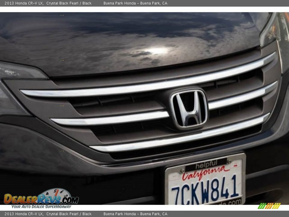 2013 Honda CR-V LX Crystal Black Pearl / Black Photo #8