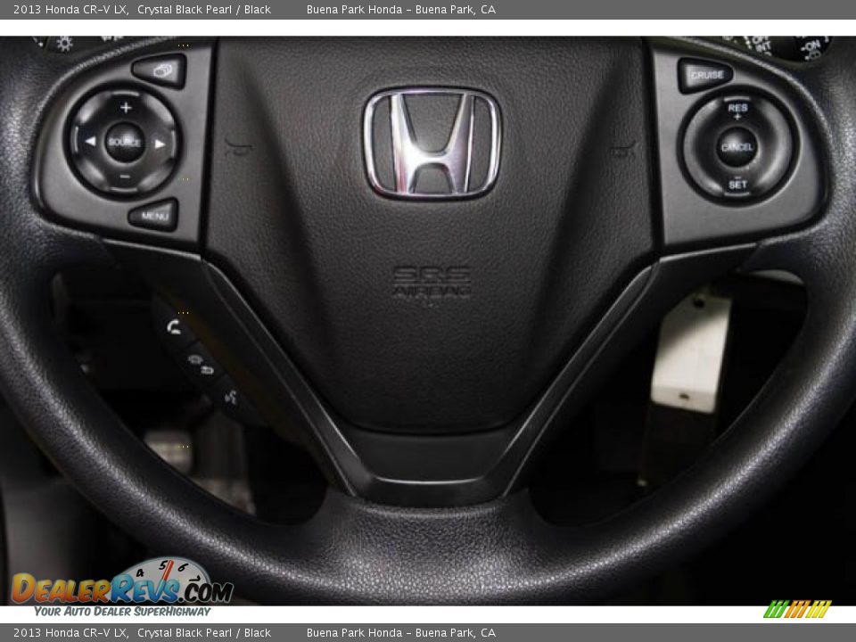 2013 Honda CR-V LX Crystal Black Pearl / Black Photo #12
