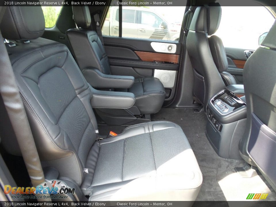 Rear Seat of 2018 Lincoln Navigator Reserve L 4x4 Photo #6