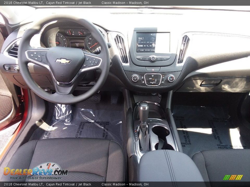 2018 Chevrolet Malibu LT Cajun Red Tintcoat / Jet Black Photo #6