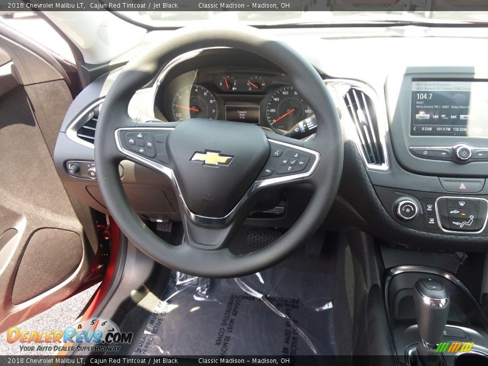 2018 Chevrolet Malibu LT Cajun Red Tintcoat / Jet Black Photo #7