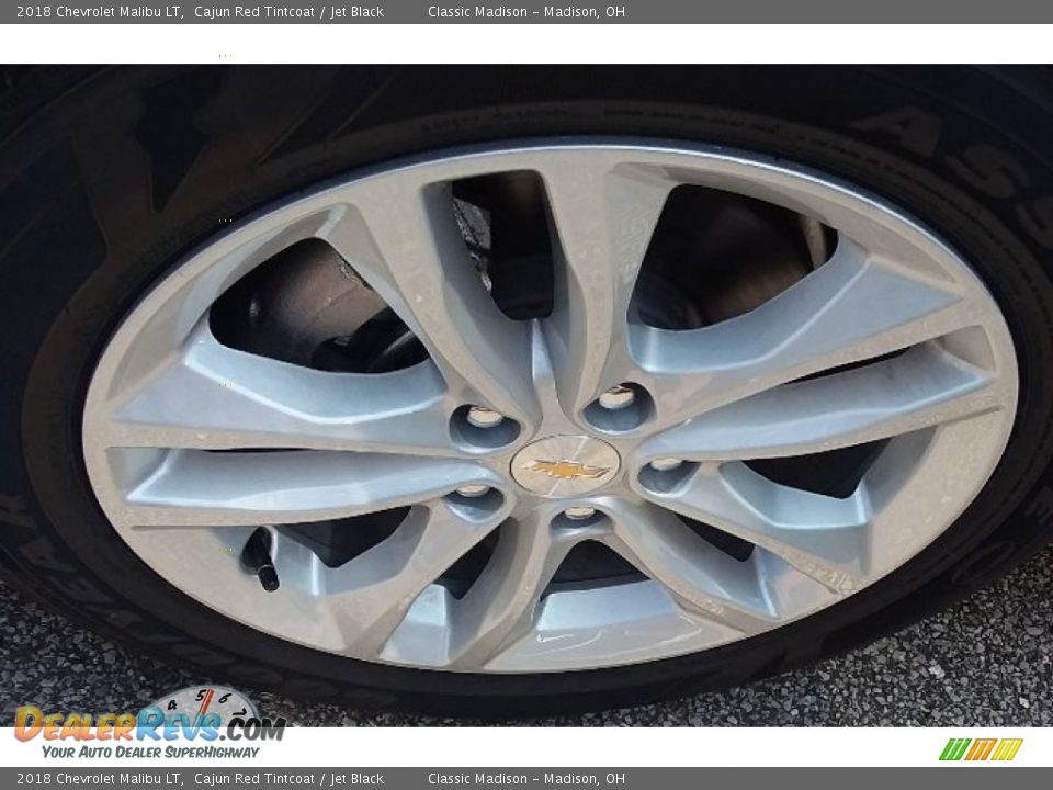 2018 Chevrolet Malibu LT Cajun Red Tintcoat / Jet Black Photo #11