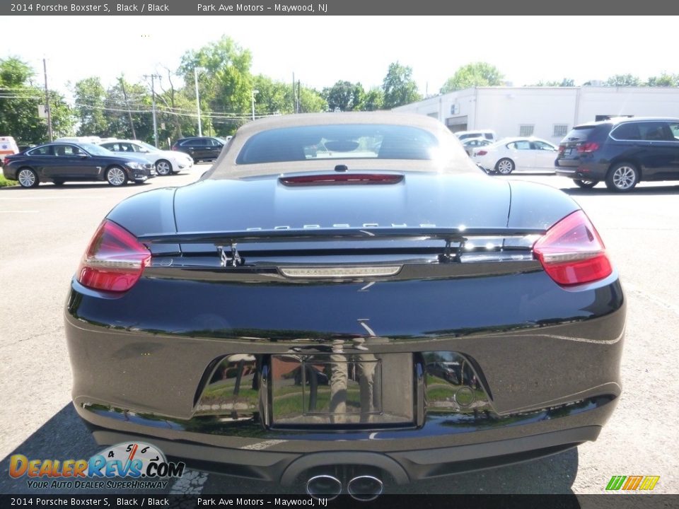 2014 Porsche Boxster S Black / Black Photo #4