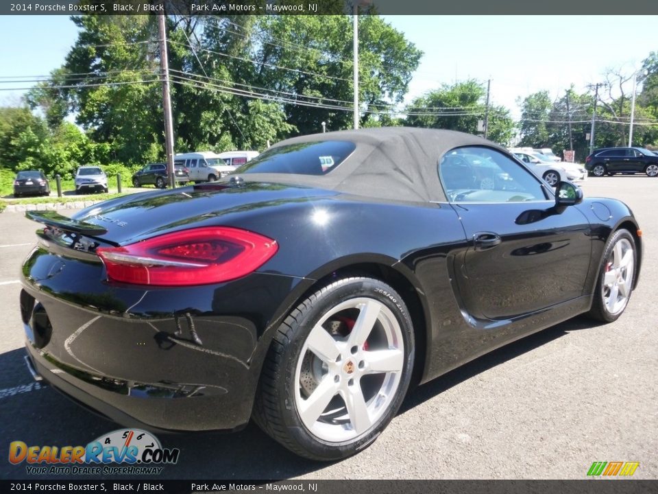 2014 Porsche Boxster S Black / Black Photo #5