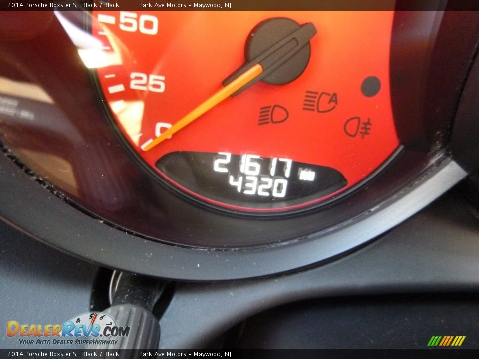 2014 Porsche Boxster S Black / Black Photo #30