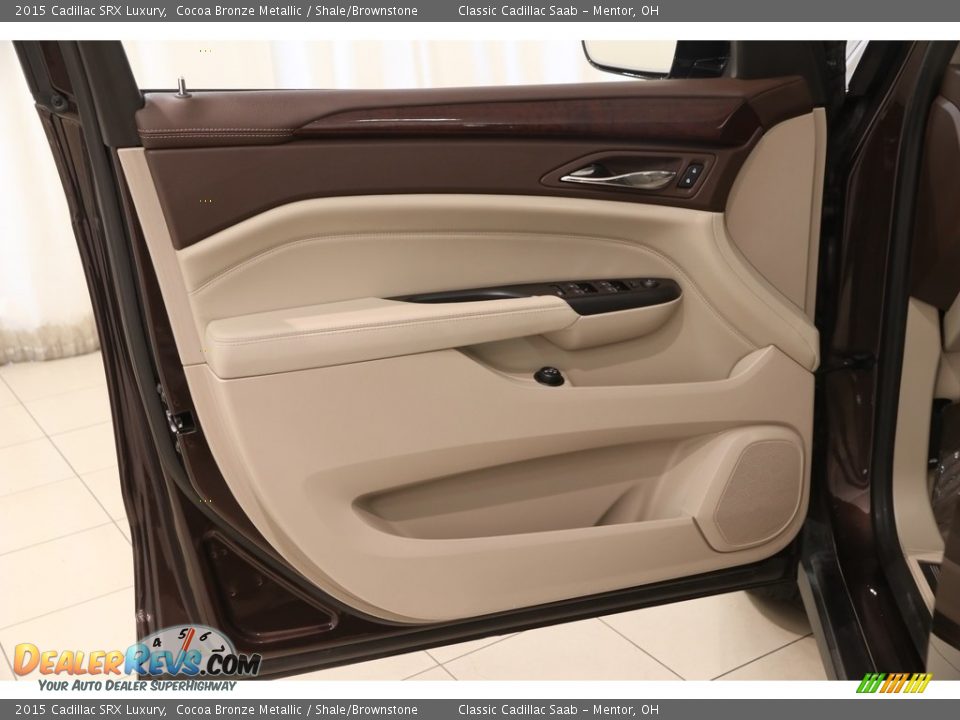 2015 Cadillac SRX Luxury Cocoa Bronze Metallic / Shale/Brownstone Photo #4