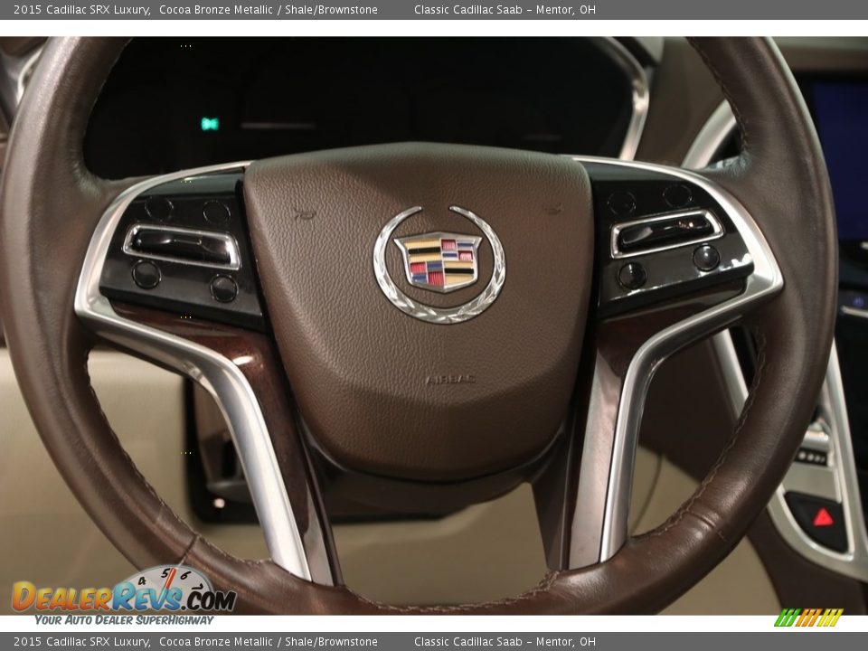 2015 Cadillac SRX Luxury Cocoa Bronze Metallic / Shale/Brownstone Photo #8