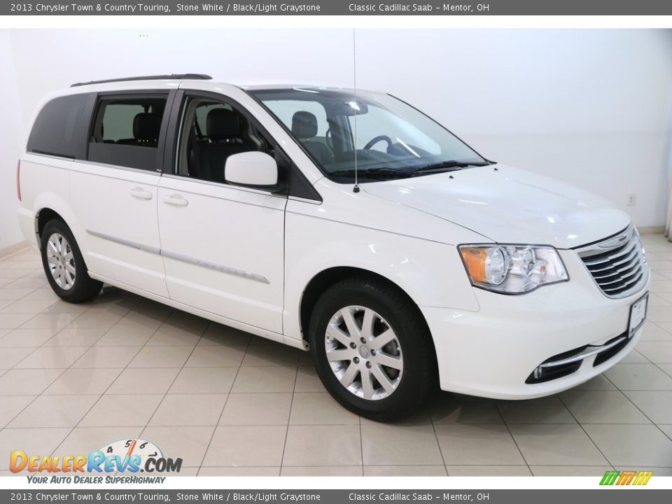 2013 Chrysler Town & Country Touring Stone White / Black/Light Graystone Photo #1
