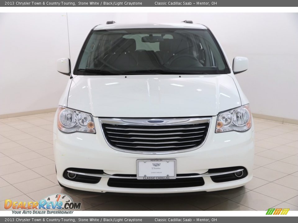 2013 Chrysler Town & Country Touring Stone White / Black/Light Graystone Photo #2