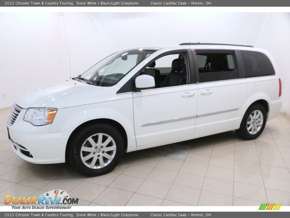 2013 Chrysler Town & Country Touring Stone White / Black/Light Graystone Photo #3