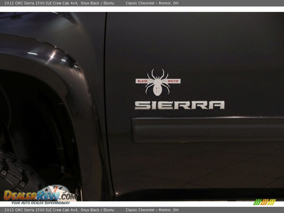 2013 GMC Sierra 1500 SLE Crew Cab 4x4 Onyx Black / Ebony Photo #4