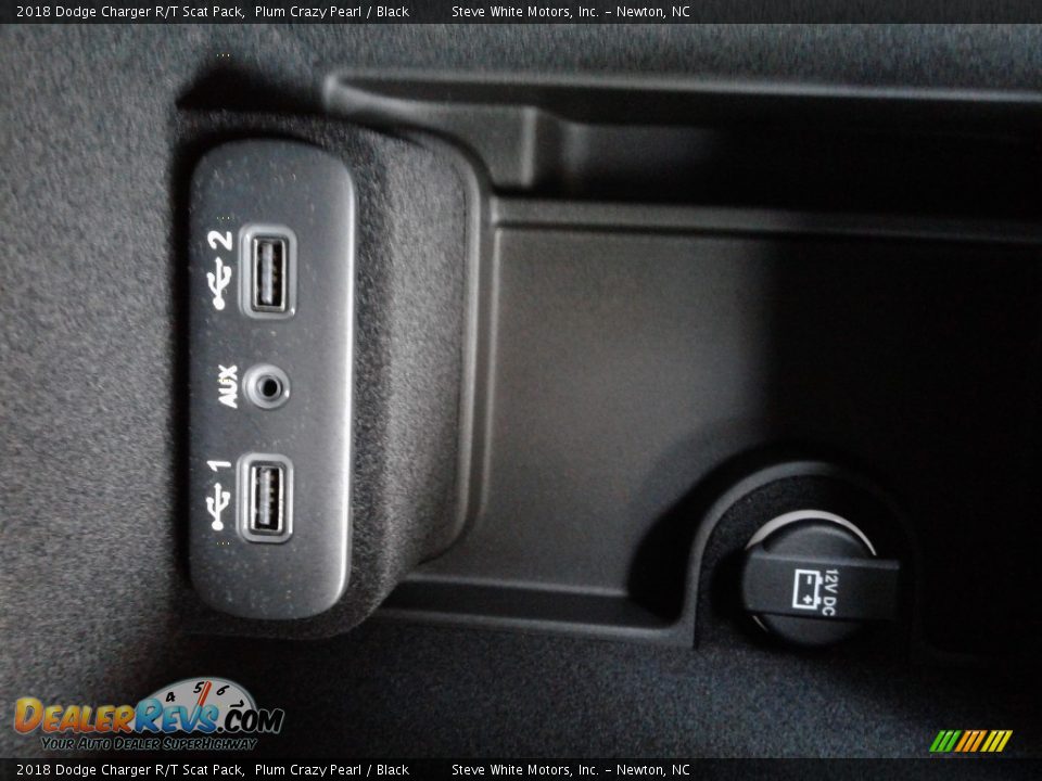 2018 Dodge Charger R/T Scat Pack Plum Crazy Pearl / Black Photo #29