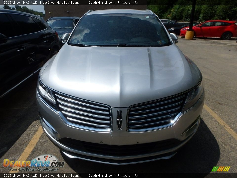 2015 Lincoln MKC AWD Ingot Silver Metallic / Ebony Photo #5