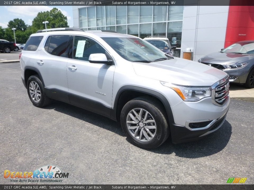 2017 GMC Acadia SLE AWD Sparkling Silver Metallic / Jet Black Photo #1