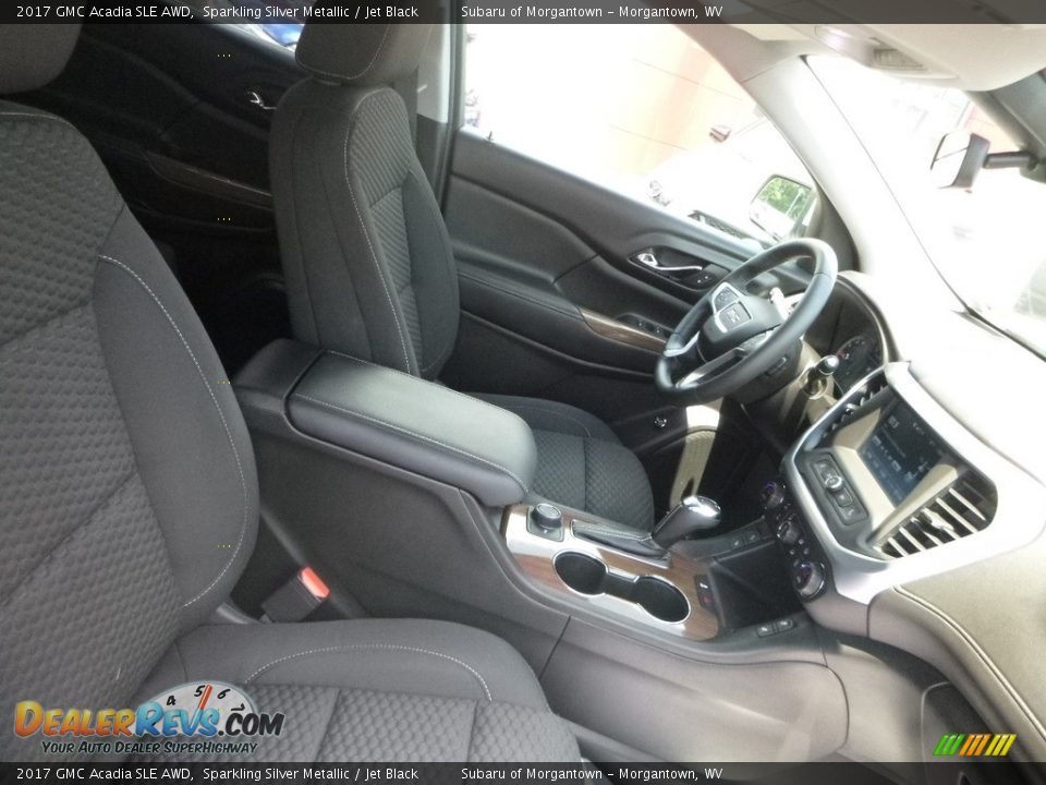 2017 GMC Acadia SLE AWD Sparkling Silver Metallic / Jet Black Photo #11