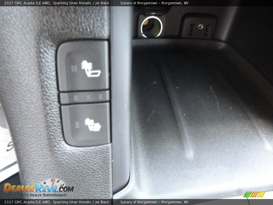 2017 GMC Acadia SLE AWD Sparkling Silver Metallic / Jet Black Photo #20