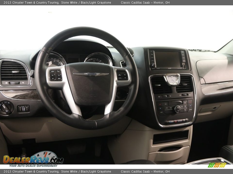 2013 Chrysler Town & Country Touring Stone White / Black/Light Graystone Photo #6