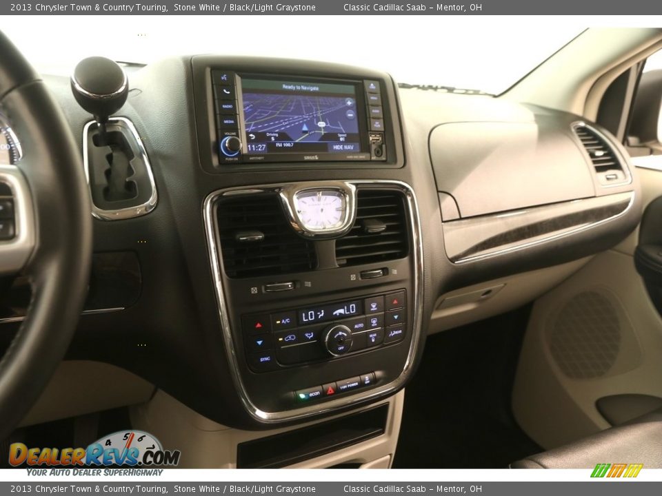 2013 Chrysler Town & Country Touring Stone White / Black/Light Graystone Photo #10