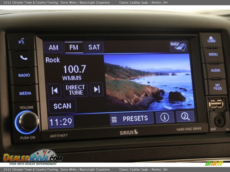 2013 Chrysler Town & Country Touring Stone White / Black/Light Graystone Photo #14