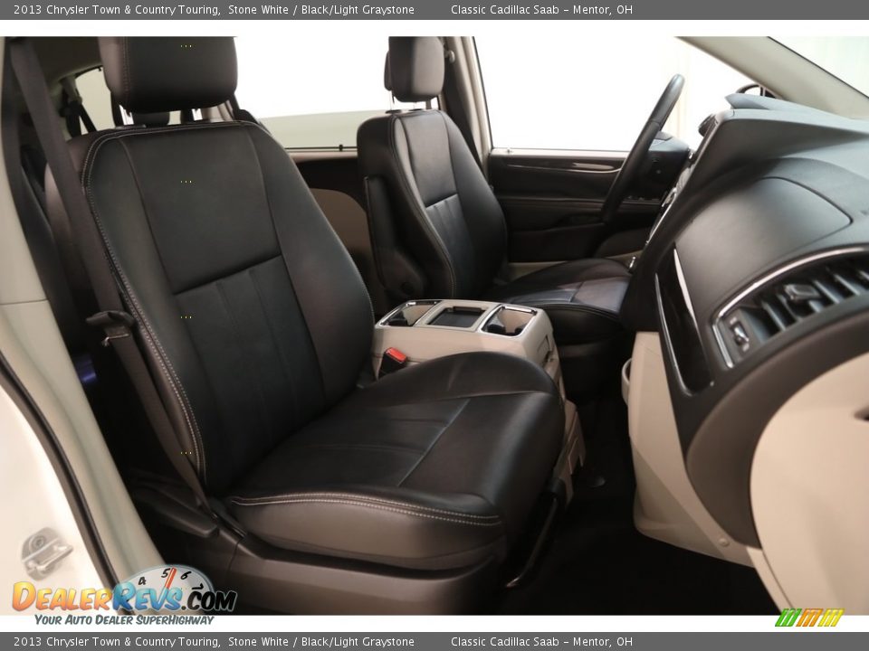 2013 Chrysler Town & Country Touring Stone White / Black/Light Graystone Photo #17
